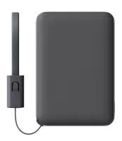 Внешний аккумулятор Xiaomi 22.5W Ultra-Thin Power Bank with Built-in Cable 5000mAh (PB0522S) — фото, купить в Минске с доставкой по Беларуси — 360shop.by