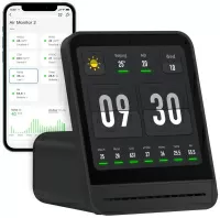 Монитор качества воздуха Qingping Air Monitor 2 (CGS2) (черный)