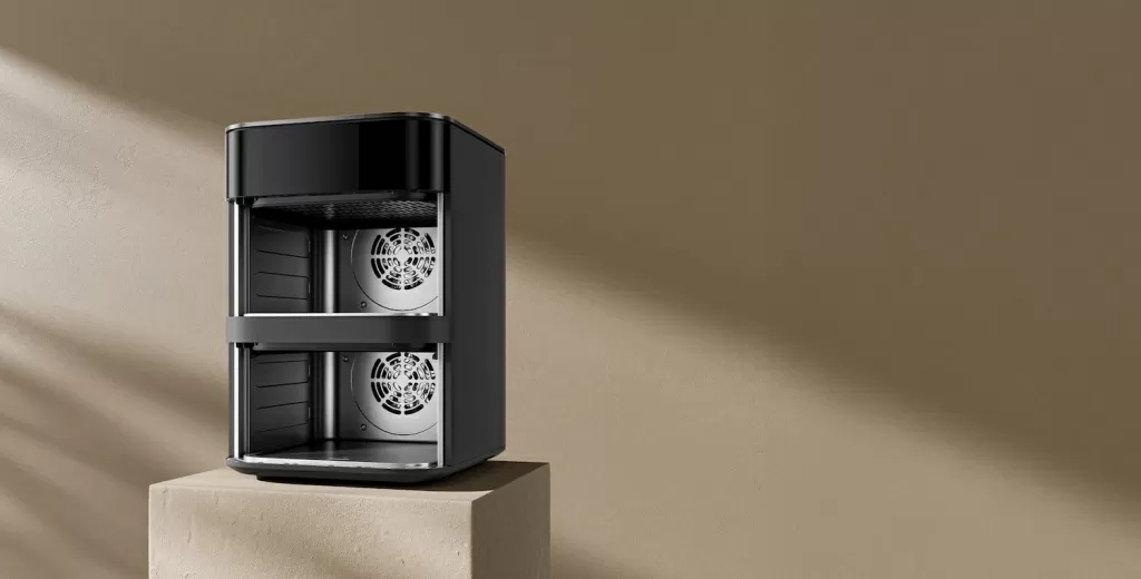 Xiaomi Smart Double Stack Air Fryer 12L (MAF-DS1201) – быстрое и равномерное приготовление с циркуляцией воздуха 360°