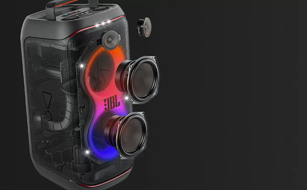 Колонка для вечеринок JBL Partybox Club 120 – мощный звук JBL Pro Sound