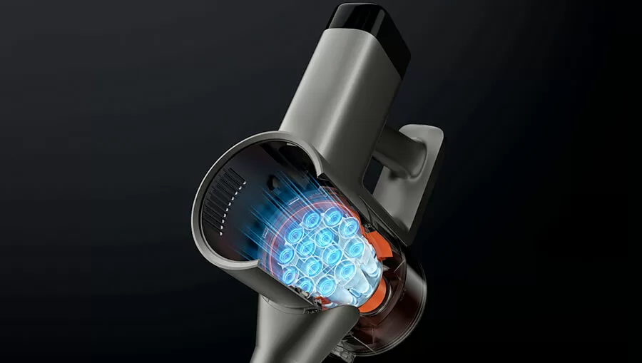 Вертикальный пылесос Xiaomi G30 Max – система 14 конусов, мощность без потерь Вертикальный пылесос Xiaomi G30 Max – система 14 конусов, мощность без потерь