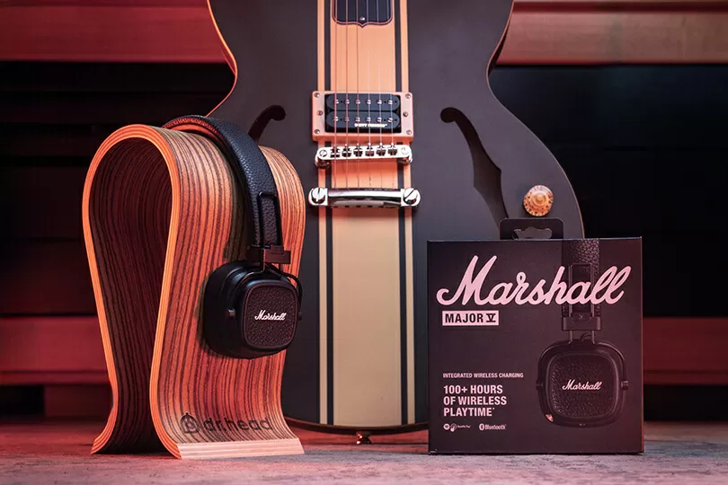 Наушники Marshall Major V – более 100 часов без подзарядки