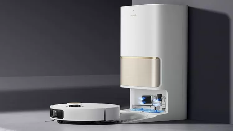 Робот-пылесос Dreame L50 Ultra (RLL94CE) – режим сброса швабр Робот-пылесос Dreame L50 Ultra (RLL94CE) – режим сброса швабр