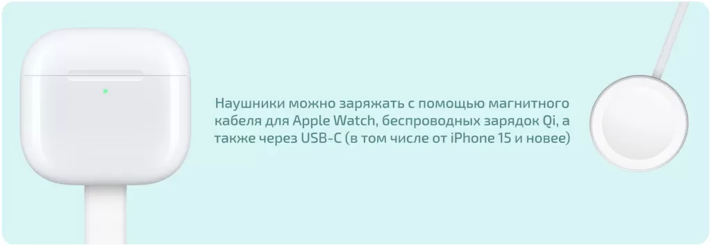 Наушники Apple Airpods 4 – продвинутая система шумоподавления