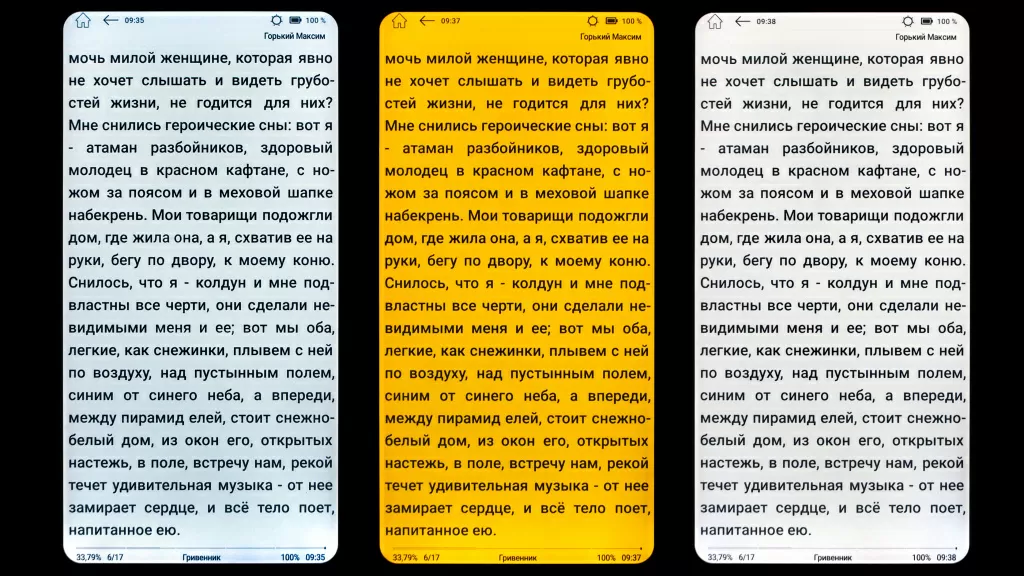Электронная книга Onyx BOOX Kant 3 (ОНИКС БУКС Кант 3) – дисплей высокого качества