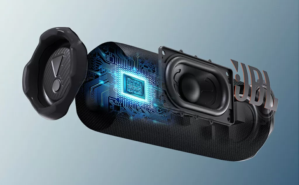 Портативная колонка JBL Flip 7 — яркий JBL Pro Sound с поддержкой AI Sound Boost