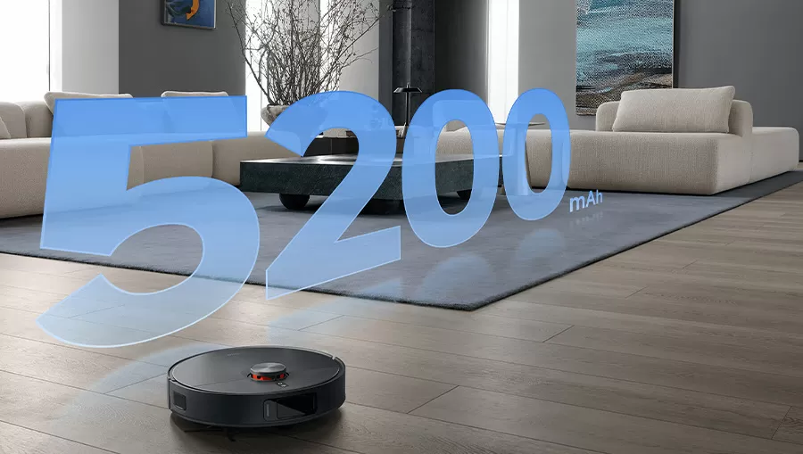 Робот-пылесос Xiaomi Robot Vacuum X20 Max (D109GL) – длительная автономность