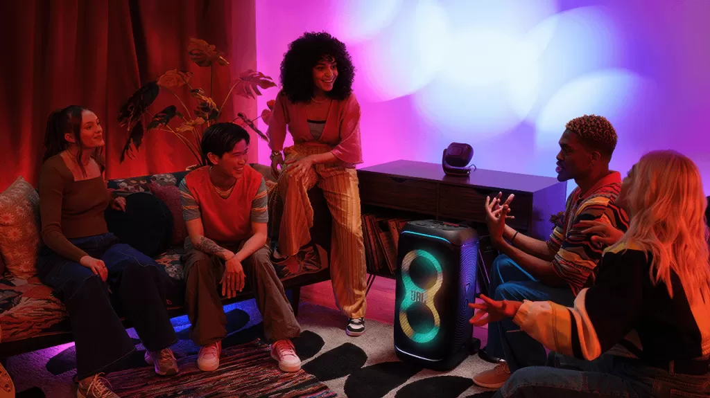 JBL PartyBox 720 – AI Sound Boost и Auracast: умный звук и безграничное расширение