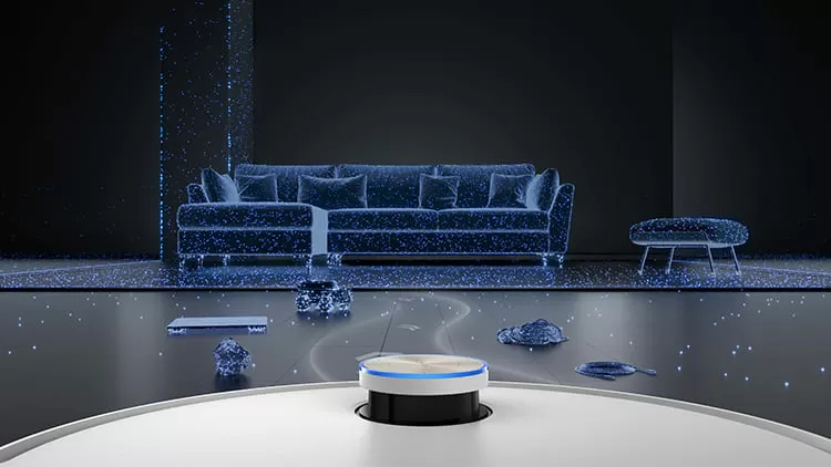 Робот-пылесос Dreame X50 Ultra Сomplete – распознавание объектов и освещение пути