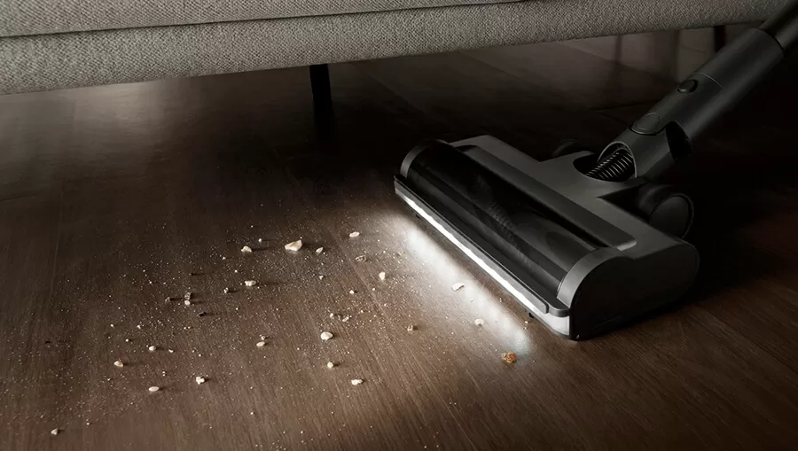 Вертикальный пылесос Xiaomi G30 Max – LED-подсветка щетки Вертикальный пылесос Xiaomi G30 Max – LED-подсветка щетки