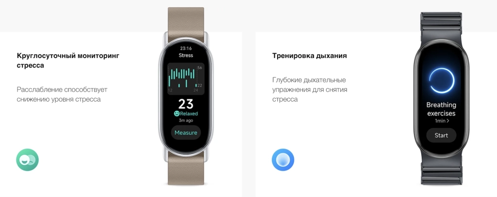 Фитнес-браслет Xiaomi Smart Band 9 – еще точнее мониторинг и отслеживание метрик