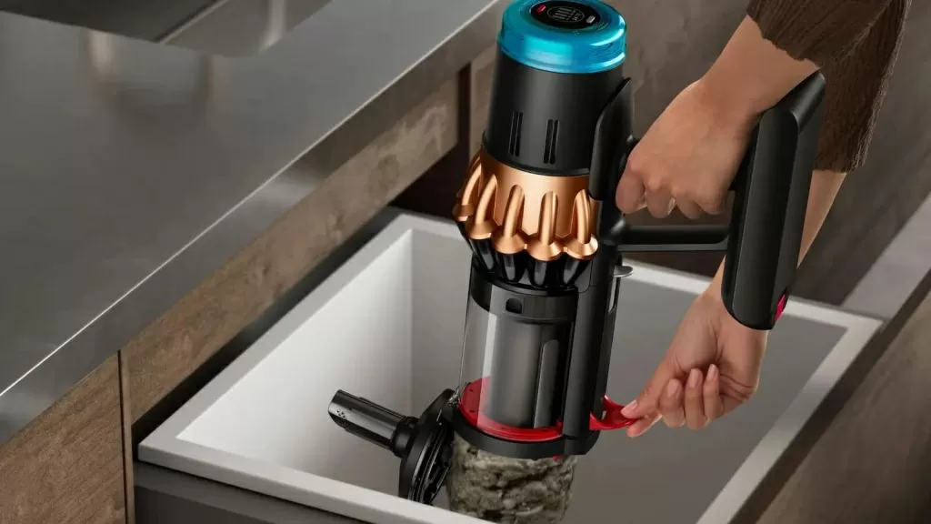 Dyson V16 DS60 Piston Animal – контейнер CleaneCompaktor с прессованием пыли