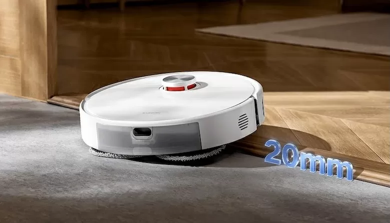 Xiaomi Robot Vacuum S40 Pro (OV71GL) — преодоление порогов до 20 мм