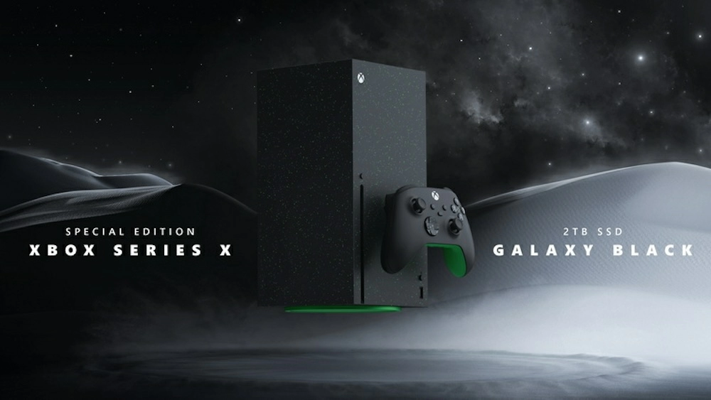 Новая версия Microsoft Xbox X Galaxy Black Special Edition с SSD 2ТБ