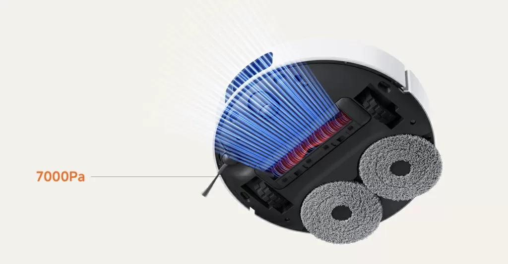 Робот-пылесос Xiaomi Robot Vacuum X20 Pro (D102GL) — высокая мощность всасывания