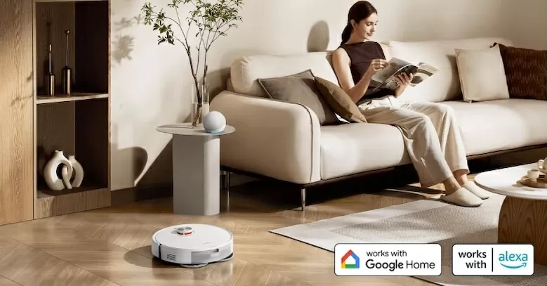 Xiaomi Robot Vacuum S40 Pro (OV71GL) — голосовое управление через Google Home и Alexa