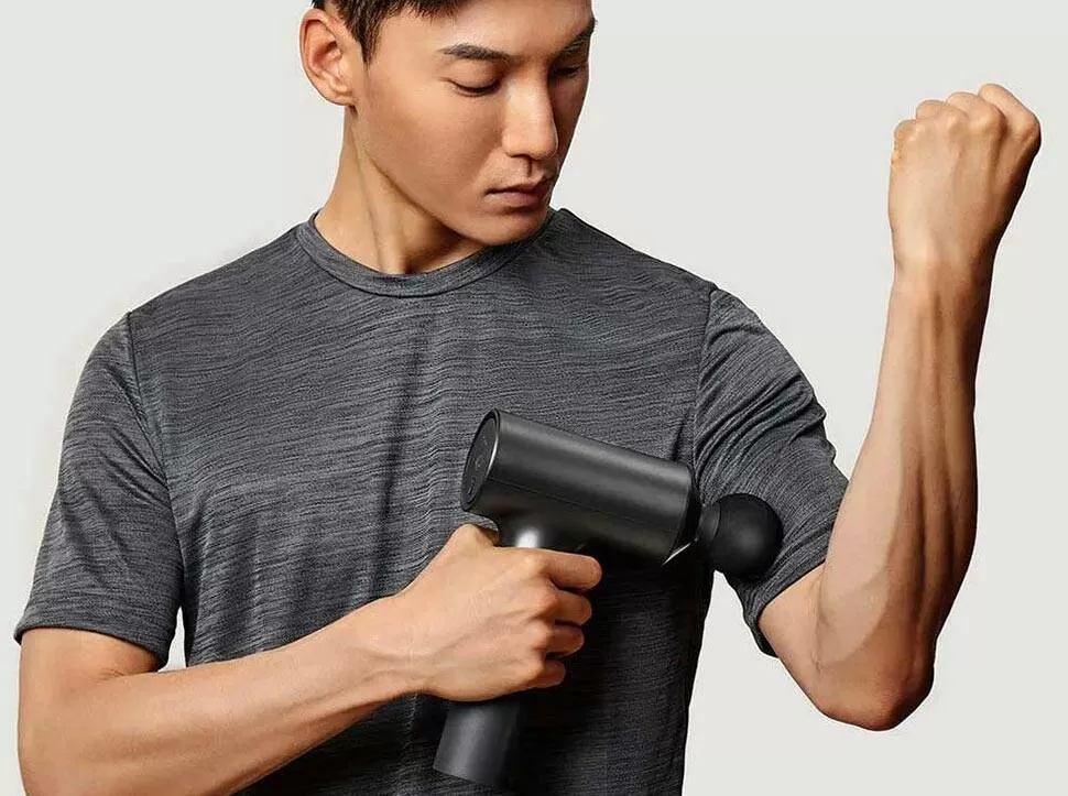 Перкуссионный массажер Xiaomi Mijia Massage Gun (MJJMQ01-ZJ) – функциональные насадки для разных зон тела