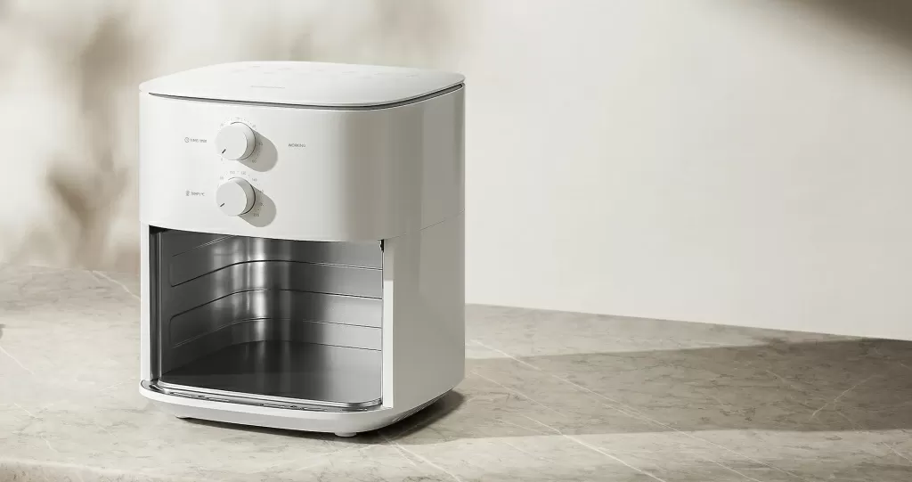 Аэрогриль Xiaomi Smart Air Fryer Essential 6L (MAF13) – прочный металлический корпус и антипригарное покрытие