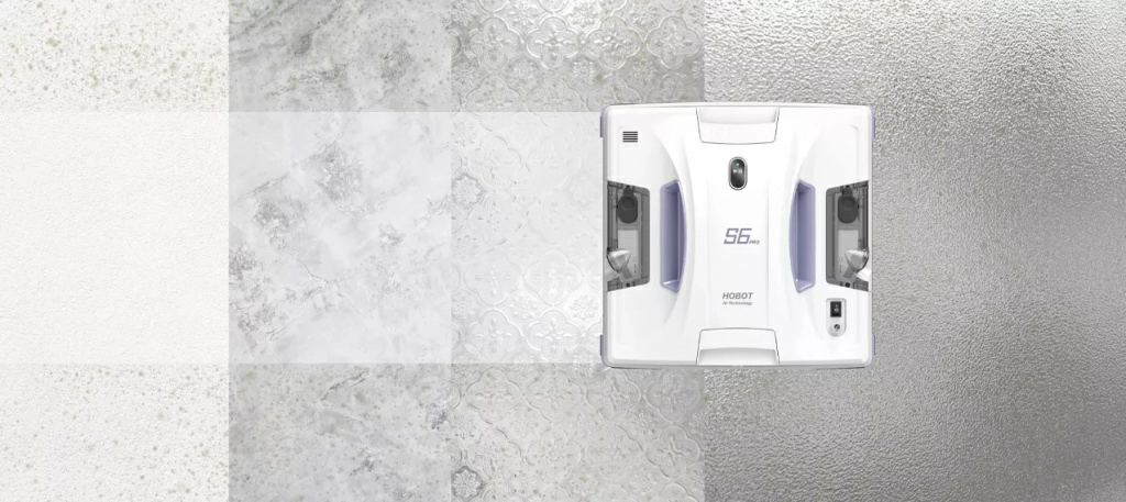 Робот-мойщик окон Hobot S6 Pro – мощное прижатие и амортизация
