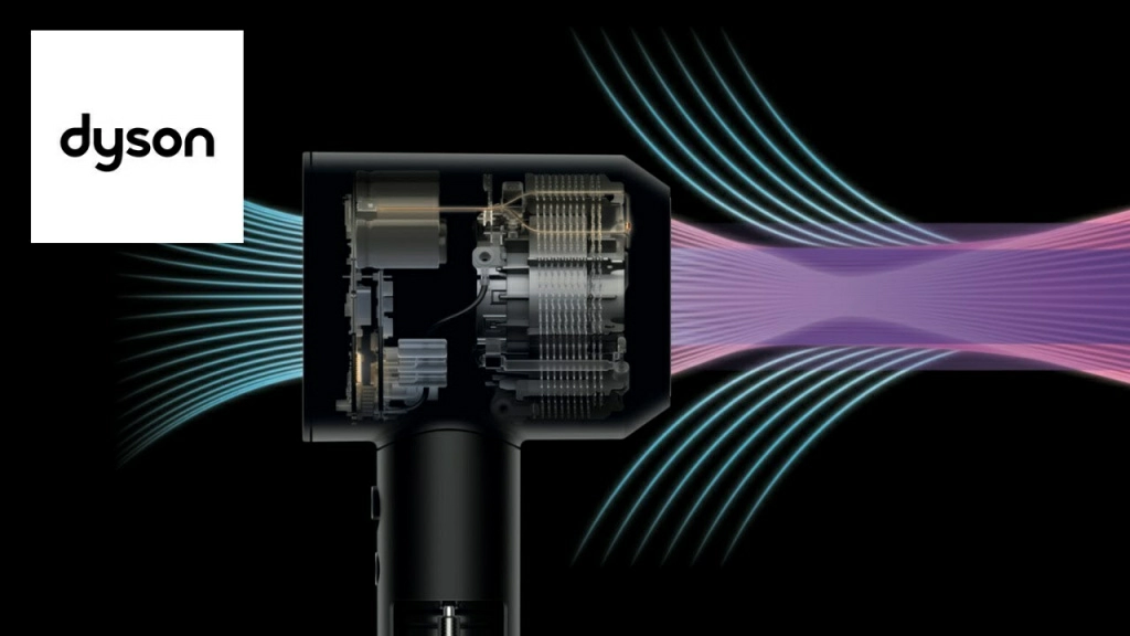 Фен Dyson HD15 Supersonic – технология Air Multiplier