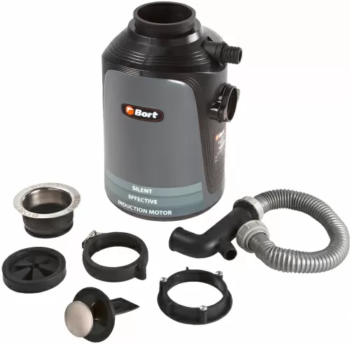 Измельчитель пищевых отходов Bort Alligator Plus (93410761) — фото, купить в Минске с доставкой по Беларуси — 360shop.by