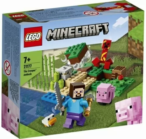 Конструктор LEGO Minecraft 21177 Засада Крипера