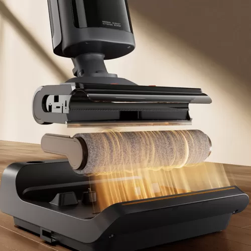 Вертикальный пылесос с влажной уборкой Mijia Wireless Floor Scrubber 3 Pro (D302CN) — фото, купить в Минске с доставкой по Беларуси — 360shop.by