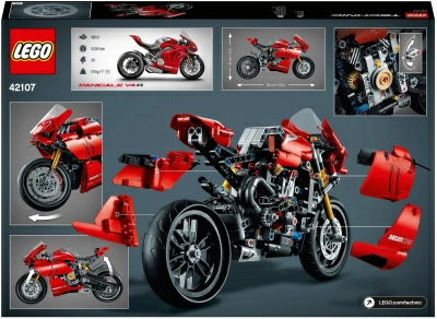 Конструктор LEGO Technic 42107 Мотоцикл Ducati Panigale V4 R