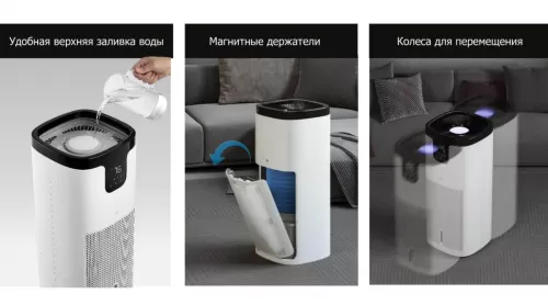 Мойка воздуха IClima LUX-9000AW — фото, купить в Минске с доставкой по Беларуси — 360shop.by