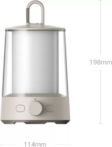 Фонарь Xiaomi Mijia Split Camping Light MJLYD001QW Sand Grey — фото, купить в Минске с доставкой по Беларуси — 360shop.by