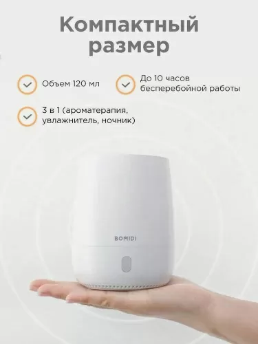 Ароматизатор воздуха Bomidi AD1 — фото, купить в Минске с доставкой по Беларуси — 360shop.by