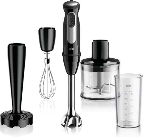 Блендер погружной Braun MQ 55307 MBK — фото, купить в Минске с доставкой по Беларуси — 360shop.by