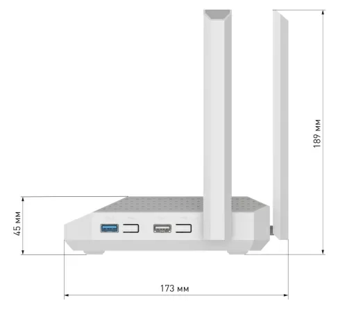 Wi-Fi роутер Netcraze Giga (NC-1012) — фото, купить в Минске с доставкой по Беларуси — 360shop.by