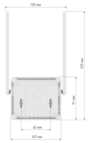 Wi-Fi роутер Netcraze Start (NC-1112) — фото, купить в Минске с доставкой по Беларуси — 360shop.by