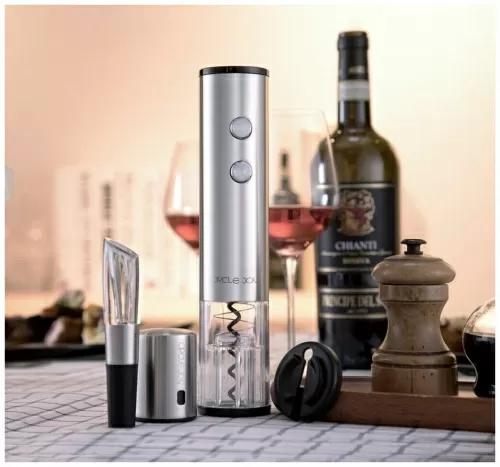 Винный набор Circle Joy Comet Electric Wine Opener Set (CJ-TZ20) — фото, купить в Минске с доставкой по Беларуси — 360shop.by
