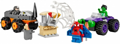Конструктор LEGO Duplo 10782 Схватка Халка и Носорога на грузовиках