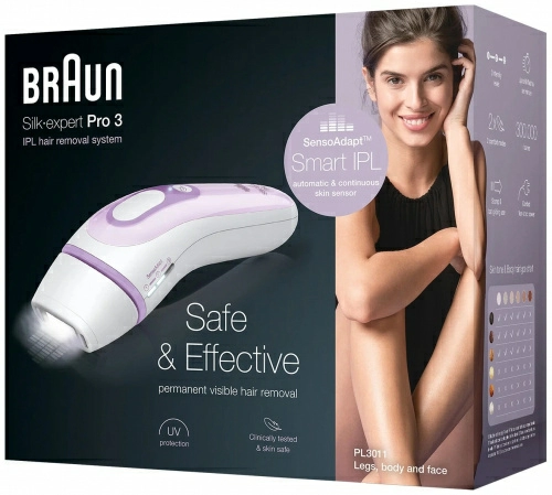 Фотоэпилятор Braun Silk-expert IPL Pro 3 PL3011