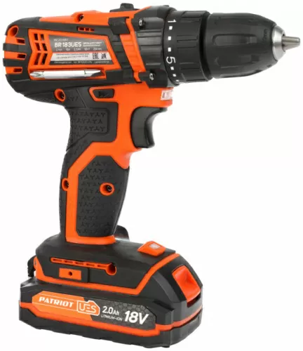 Дрель-шуруповерт Patriot BR 183UES (180201483) (с 1-м АКБ)