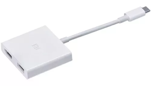 Адаптер Xiaomi USB Type-C – HDMI / USB 3.2 (XMZJQCH2TM) — фото, купить в Минске с доставкой по Беларуси — 360shop.by