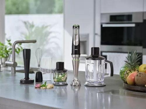 Блендер погружной Braun MQ 9147 X — фото, купить в Минске с доставкой по Беларуси — 360shop.by