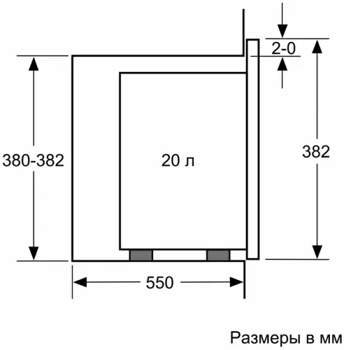 Микроволновая печь Bosch BFL524MW0