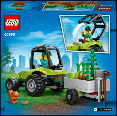 Конструктор LEGO City 60390 Парковый трактор
