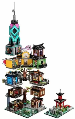 Конструктор LEGO Ninjago 71741 Сады Ниндзяго-Сити