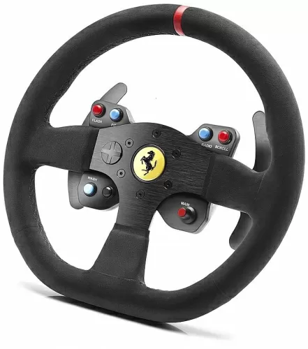 Руль Thrustmaster T300 Ferrari Integral Racing Wheel Alcantara Edition – фото, видео, купить в Минске с доставкой по Беларуси – 360shop.by