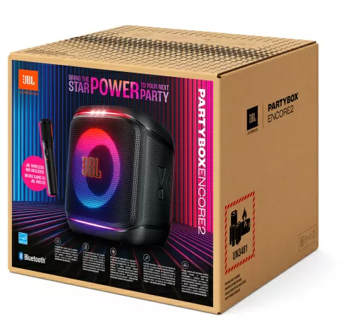 Колонка для вечеринок JBL Partybox Encore 2 + 1 Partybox Wireless Mic – фото, купить в Минске с доставкой по Беларуси – 360shop.by
