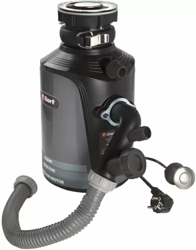 Измельчитель пищевых отходов Bort Alligator Plus (93410761) — фото, купить в Минске с доставкой по Беларуси — 360shop.by