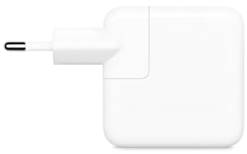Сетевое зарядное Apple 35W Dual USB-C Port Power Adapter (MW2K3ZM/A) — фото, купить в Минске с доставкой по Беларуси — 360shop.by