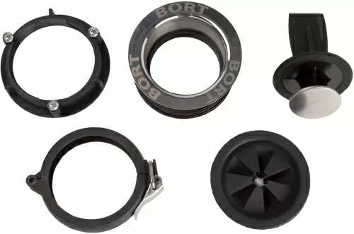 Измельчитель пищевых отходов Bort Alligator Plus (93410761) — фото, купить в Минске с доставкой по Беларуси — 360shop.by