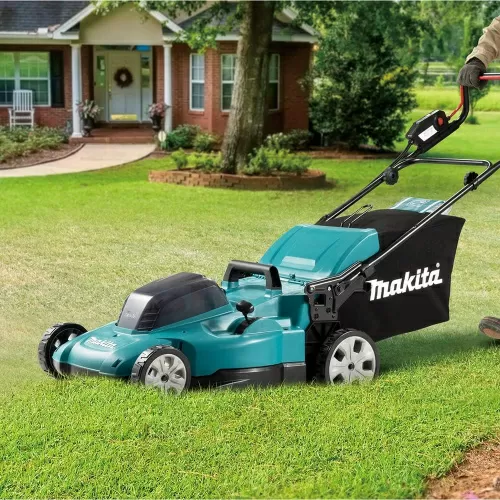 Газонокосилка аккумуляторная Makita DLM538CT2 (с 2-мя АКБ) — фото, купить в Минске с доставкой по Беларуси — 360shop.by