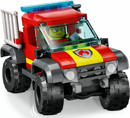 Конструктор LEGO City 60393 Спасательный пожарный внедорожник